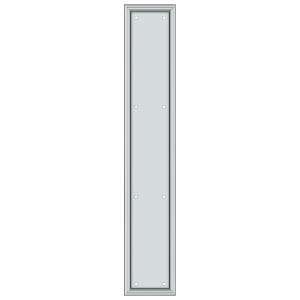 Deltana PP2281U26 Framed Push Plate HD 3 1/2"x 20"