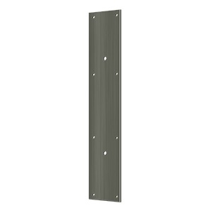 Deltana PPH3520U15A Push Plate 20" for 10" Door Pull