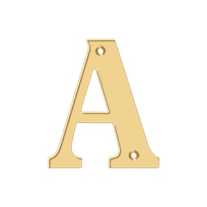 Deltana RL4A-CR003 4" Residential Letter A