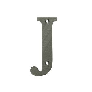 Deltana RL4J-15A 4" Residential Letter J