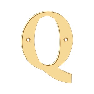 Deltana RL4Q-CR003 4" Residential Letter Q