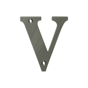 Deltana RL4V-15A 4" Residential Letter V