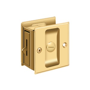 Deltana SDL25CR003 Pocket Lock 2 1/2"x 2 3/4" Privacy