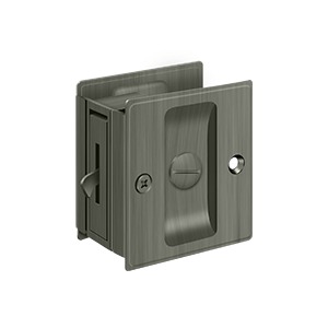 Deltana SDL25U15A Pocket Lock 2 1/2"x 2 3/4" Privacy