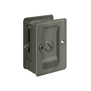 Deltana SDLA325U15A HD Pocket Lock Adjustable 3 1/4"x 2 1/4" Privacy