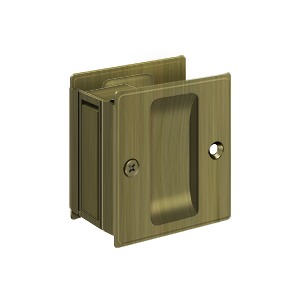 Deltana SDP25U5 Pocket Lock 2 1/2"x 2 3/4" Passage