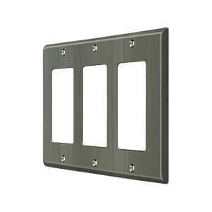 Deltana SWP4740U15A Switch Plate Triple Rocker