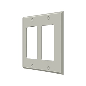 Deltana SWP4741U15 Switch Plate Double Rocker