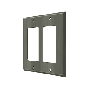 Deltana SWP4741U15A Switch Plate Double Rocker