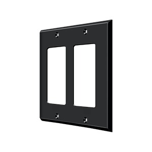 Deltana SWP4741U19 Switch Plate Double Rocker