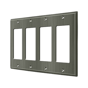 Deltana SWP4744U15A Switch Plate Quadruple Rocker