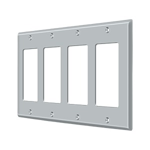 Deltana SWP4744U26D Switch Plate Quadruple Rocker