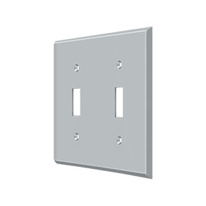 Deltana SWP4761U26D Switch Plate Double Standard