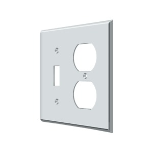 Deltana SWP4762U26 Switch Plate Single Switch/Double Outlet