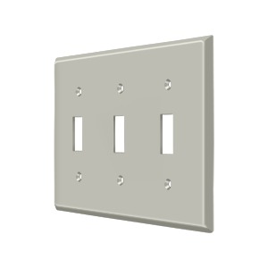 Deltana SWP4763U15 Switch Plate Triple Standard