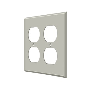 Deltana SWP4771U15 Switch Plate Quadruple Outlet