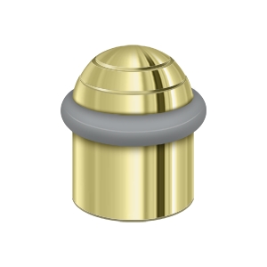 Deltana UFBD4505U3 Round Universal Floor Bumper Dome Cap 1-1/2" Solid Brass