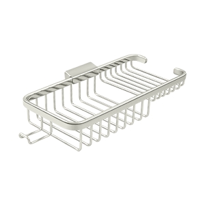 Deltana WBR1051HU14 Wire Basket 10-3/8" Rectangular Deep & Shallow With Hook