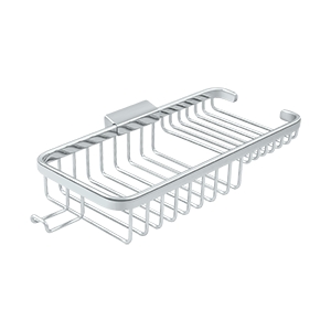 Deltana WBR1051HU26 Wire Basket 10-3/8" Rectangular Deep & Shallow With Hook