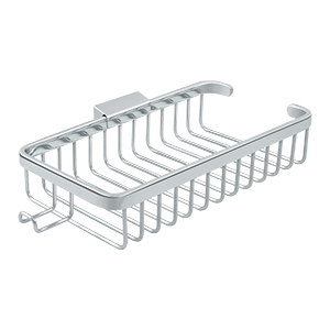 Deltana WBR1052HU26 Wire Basket 10-3/8" Rectangular Shallow With Hook