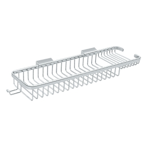 Deltana WBR1850HU26 Wire Basket 17-3/8" Rectangular Deep & Shallow With Hook