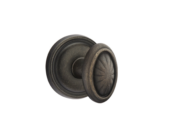 Emtek 70512PAMB Dummy, Pair. #12 Rosette. Parma Knob. Medium Bronze