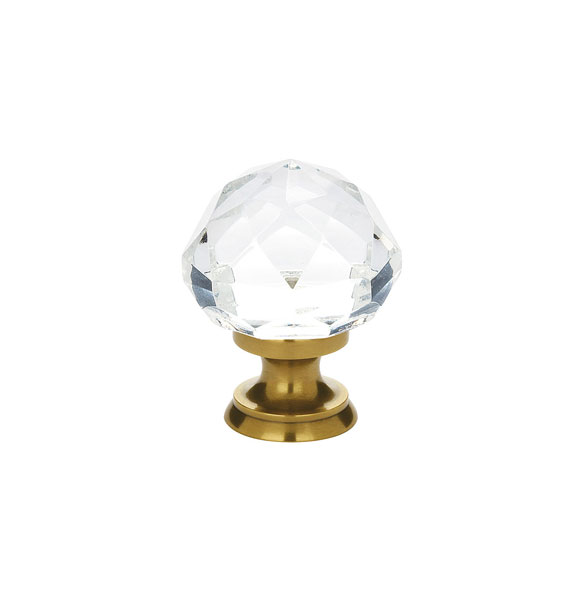 Emtek 86003US7 Diamond Cabinet Knob, 1" - French Antique