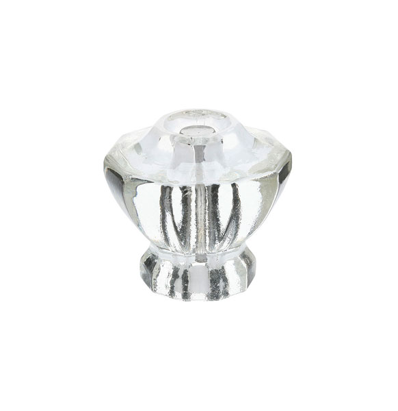 Emtek 86017 Astoria Cabinet Knob, 1-1/8" - Clear