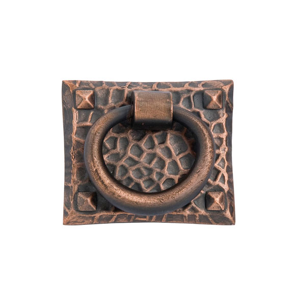 Emtek 86040US10B Small Hammered Ring Pull - Oil Rubbed Bronze