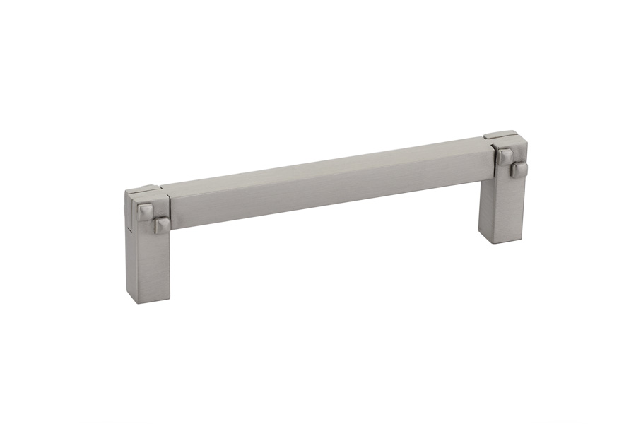 Emtek 86043US15 Mortise & Tenon Pull, 3" C-C - Satin Nickel