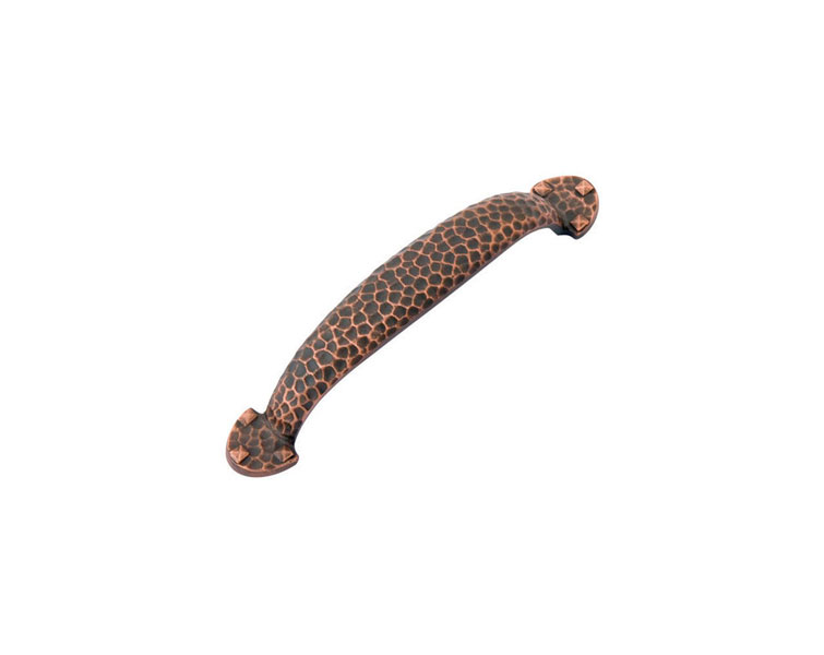 Emtek 86048US10B Hammered Pull, 4" C-C - Oil Rubbed Bronze