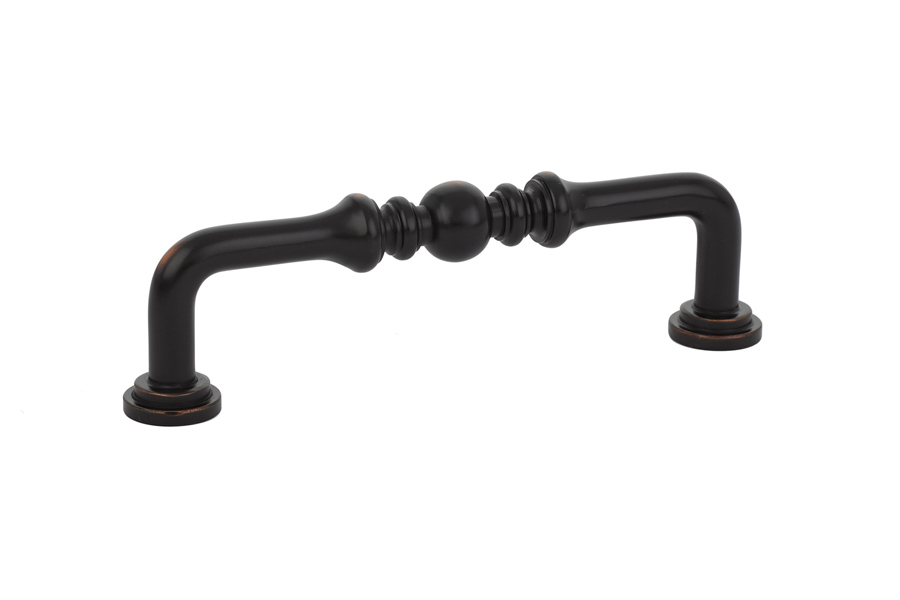 Emtek 86130US10B Spindle Pull, 4" C-C - Oil Rubbed Bronze