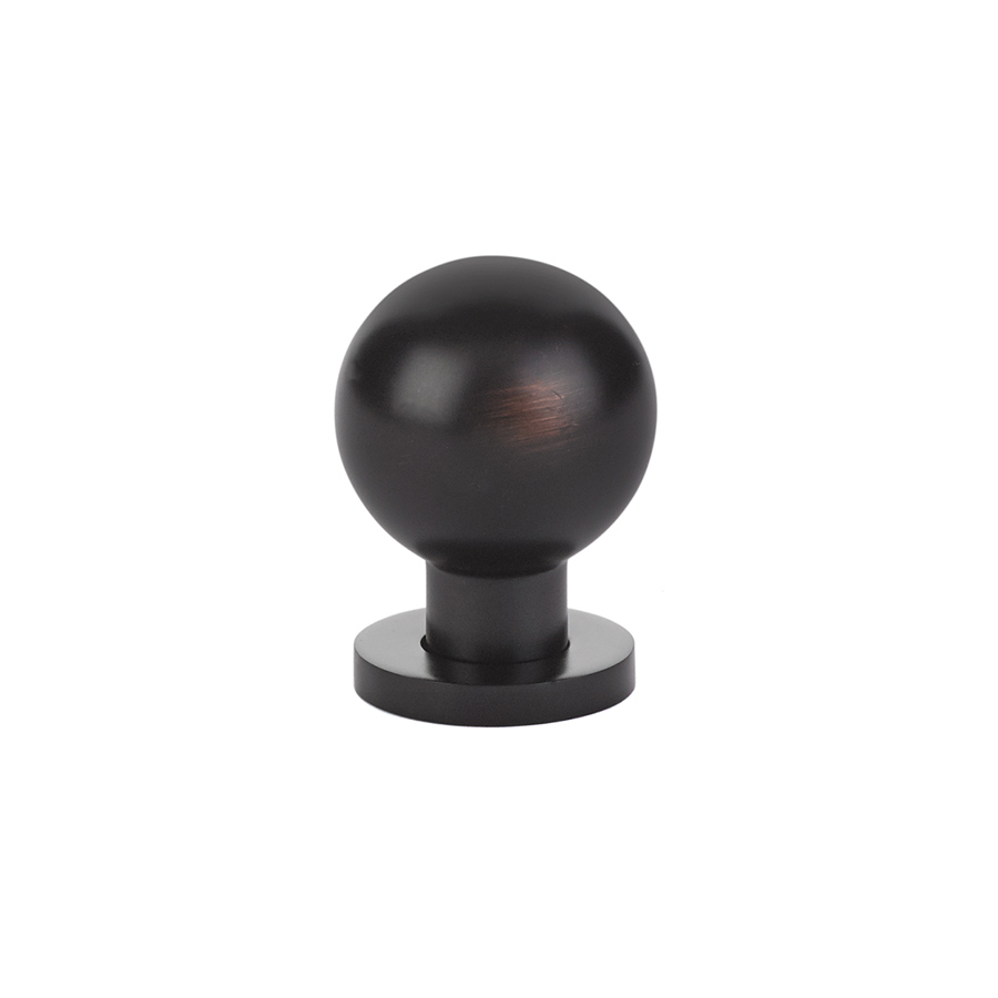 Emtek 86152US10B Globe Knob, Cabinet - Oil Rubbed Bronze