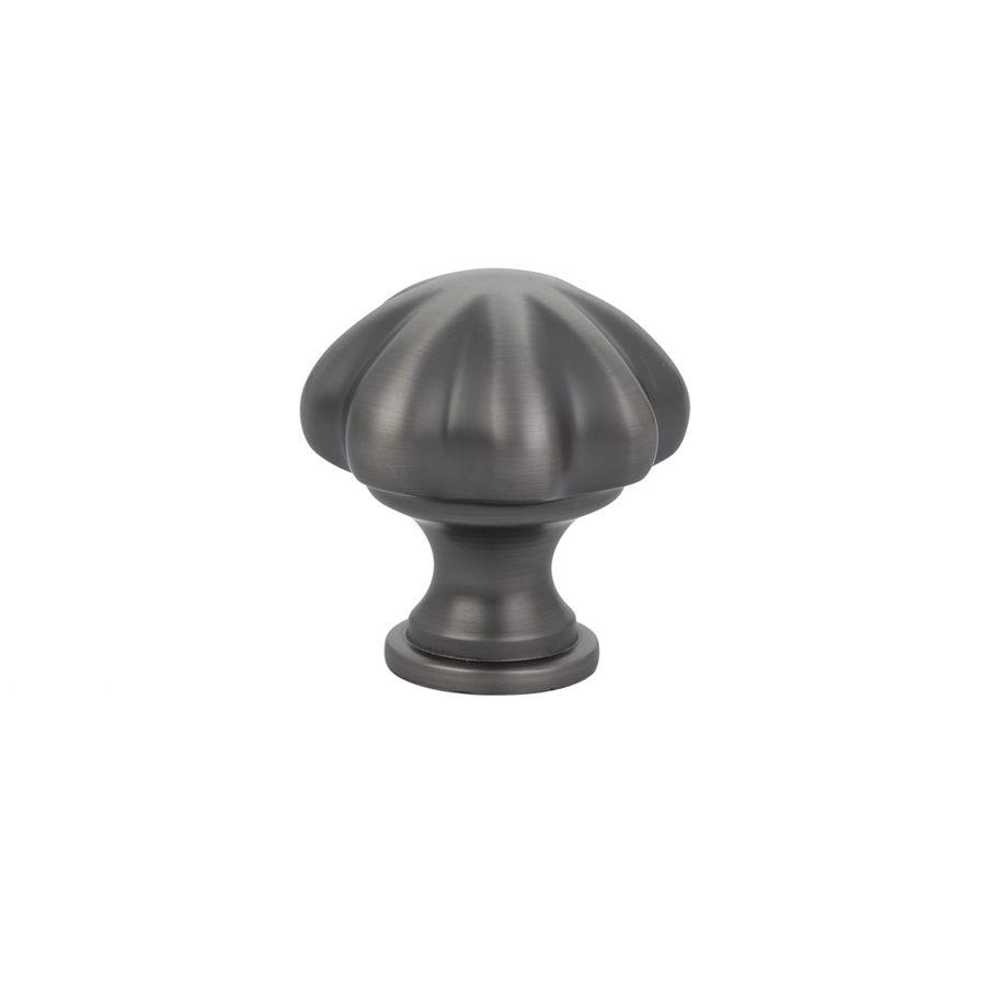 Emtek 86122US15A Melon Cabinet Knob, 1-1/4" - Pewter