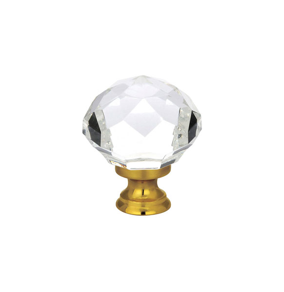 Emtek 86209US7 Diamond Wardrobe Knob, 1-3/4" - French Antique