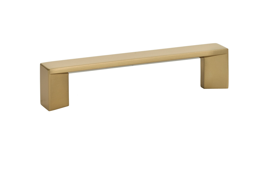 Emtek 86263US4 Brass Trinity Pull, 3" C-C - Satin Brass