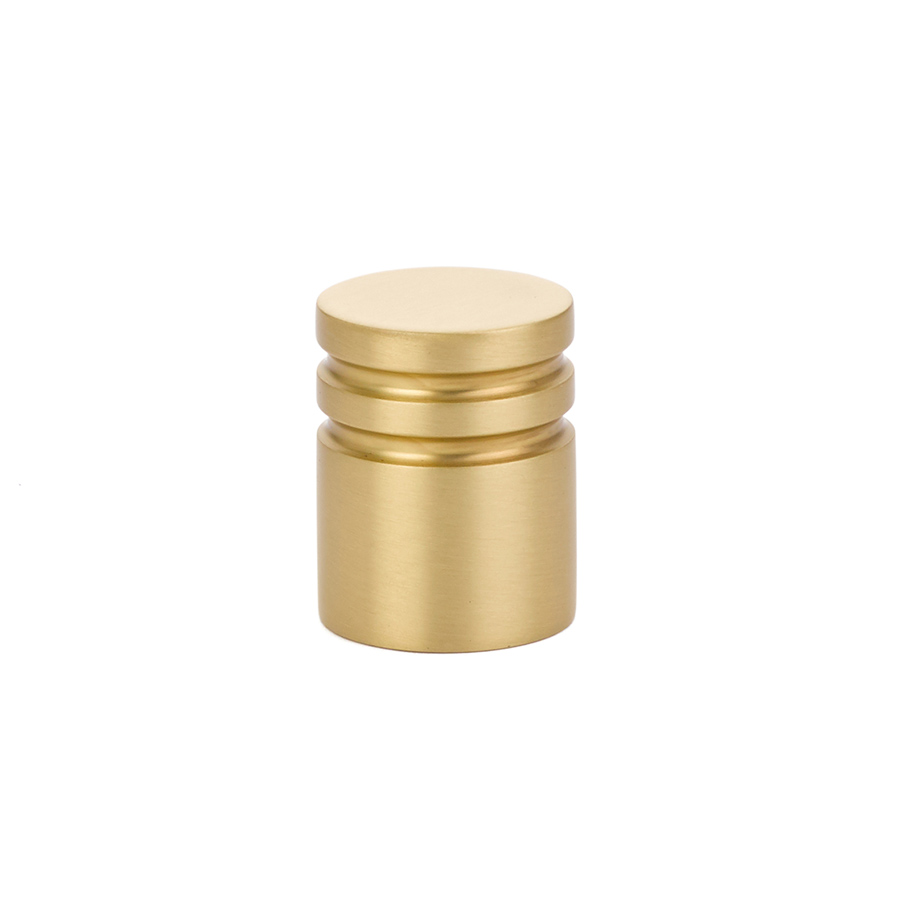 Emtek 86268US4 Metric Knob, Small 1" - Satin Brass