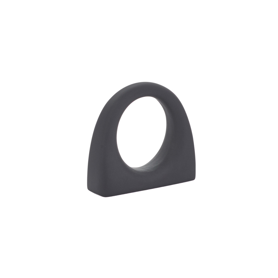 Emtek 86270US19 Ring Knob - Flat Black