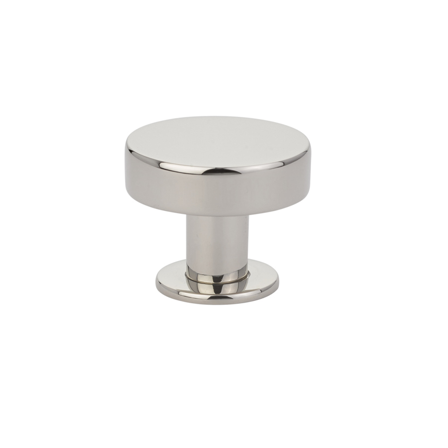 Emtek 86322US14 Cadet Knob, 1-1/4" - Polished Nickel