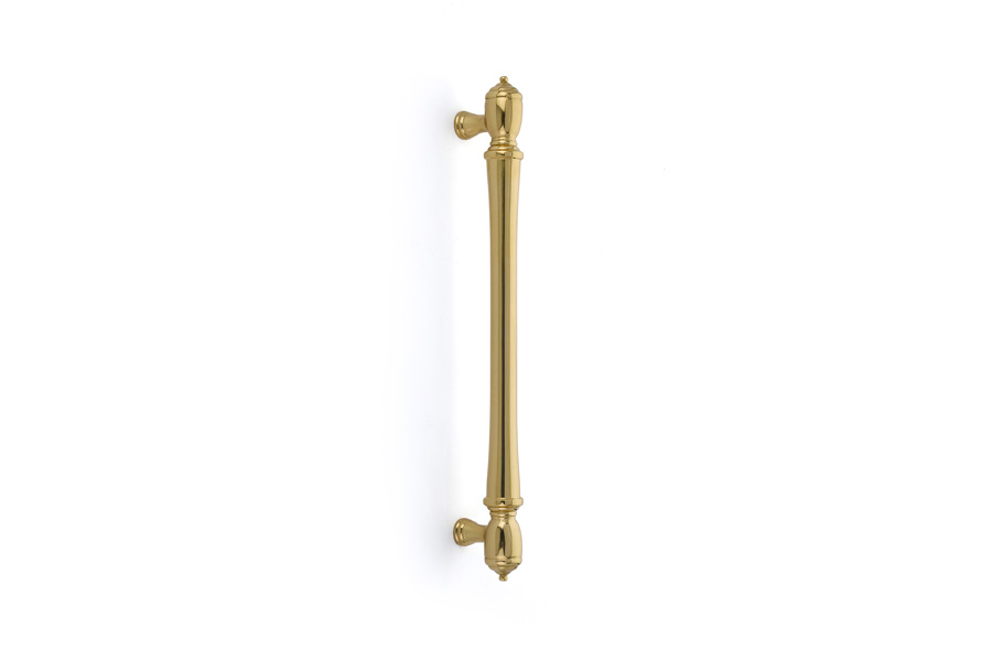 Emtek 86343US3 Brass Spindle Appliance Pull, 12" - Polished Brass