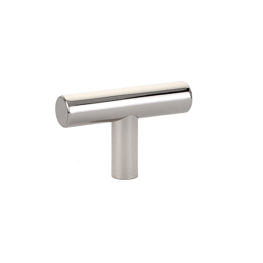 Emtek 86357US14 Bar Knob, 2" - Polished Nickel