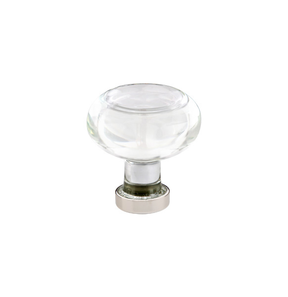 Emtek 86399US10B Georgetown Crystal Knob, 1-1/4" - Oil Rubbed Bronze