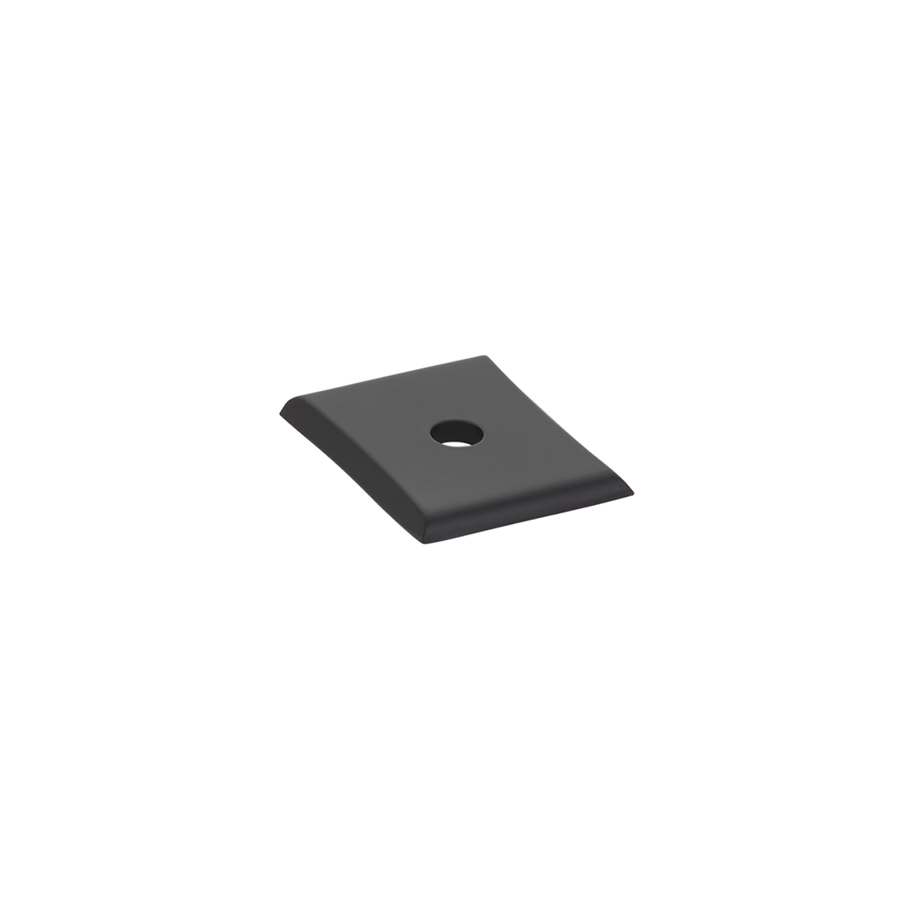 Emtek 86420US19 Neos Backplate for Knob - Flat Black
