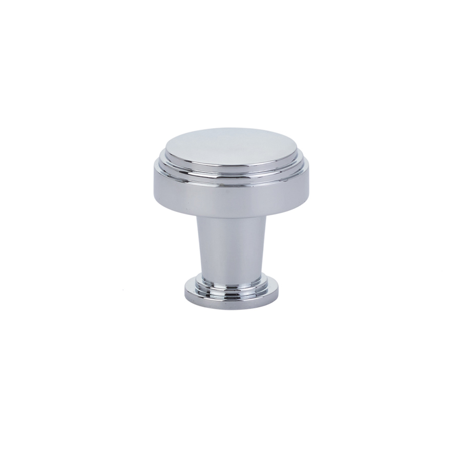 Emtek 86432US26 Newport Knob, Cabinet, 1-1/4" - Polished Chrome