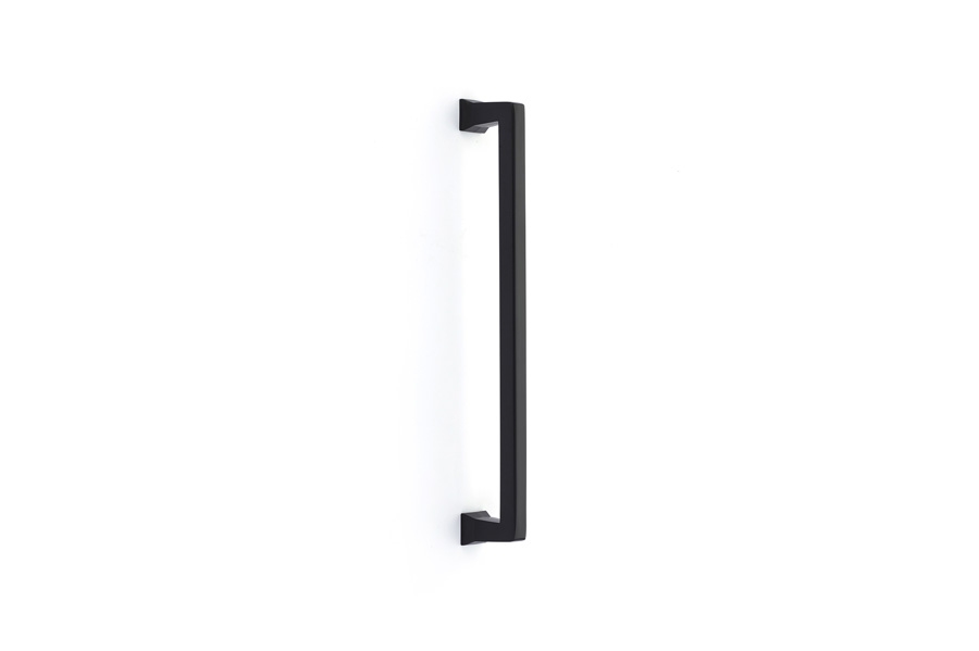 Emtek 86442US19 Alexander Appliance Pull, 12" - Flat Black