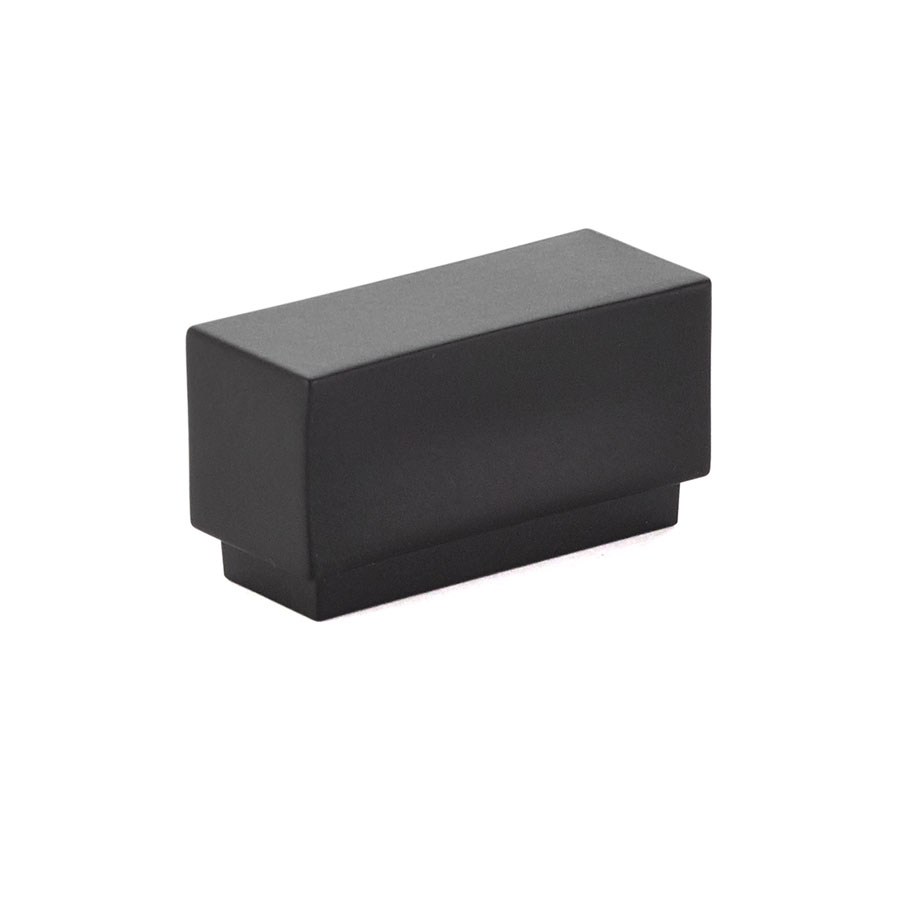 Emtek 86446US19 Cinder Knob, Cabinet, 1-5/8", - Flat Black