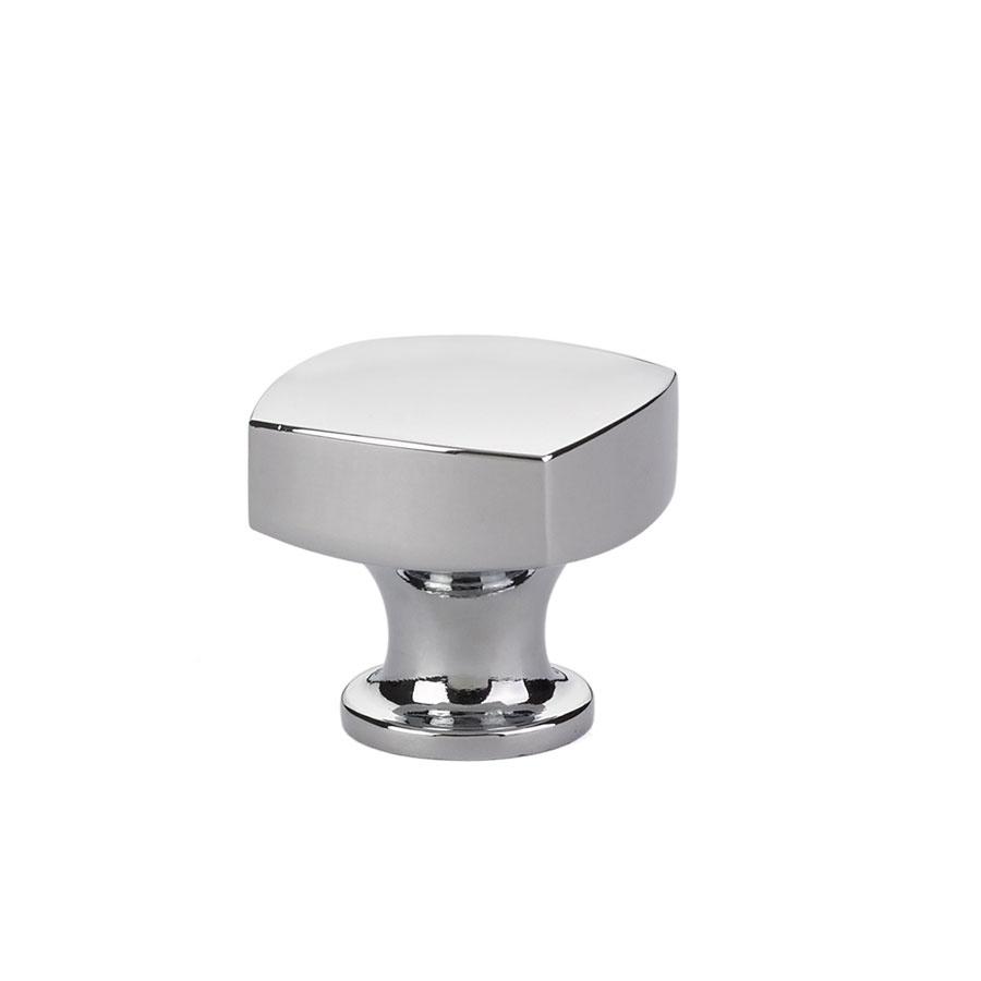 Emtek 86450US26 Freestone Knob, Cabinet, 1-1/4" - Polished Chrome