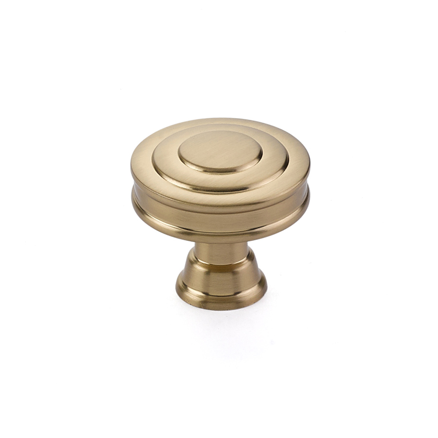 Emtek 86463US4 Glendon Knob, Cabinet, 1-1/4" - Satin Brass