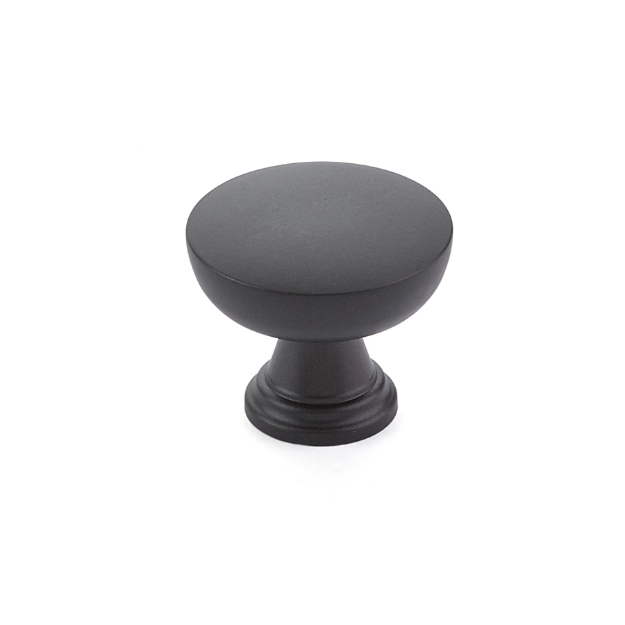 Emtek 86467US19 Overland Knob, Cabinet, 1-1/4" - Flat Black