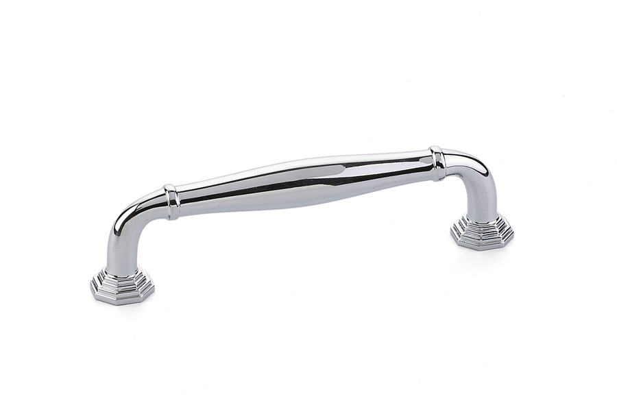 Emtek 86471US26 Blythe Pull, 3-1/2" C-C - Polished Chrome